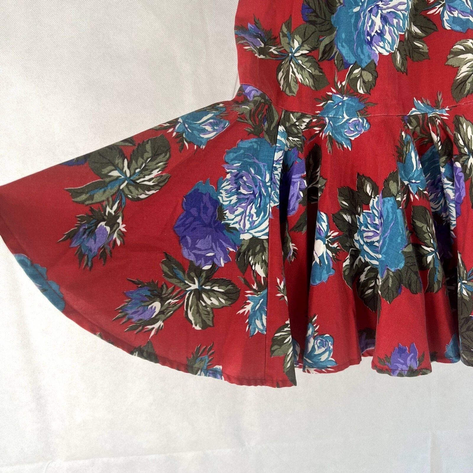 Avon Fashions Stretchy Floral Flare Boho Skirt Si… - image 4
