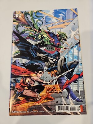 Justice League #20 - NM - 2019 DC Comics Jimenez Left Variant We Combine S&H 