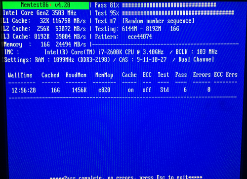 Rember Memtest Mac Corsair GB DIMM 133 MHz PC3-17066 DDR3 Memory