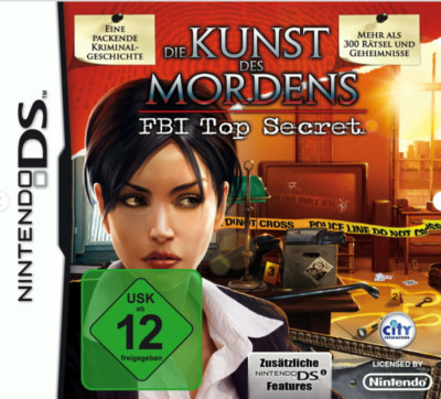 Die Kunst des Mordens: FBI Top Secret · Nintendo DS · TOP · getestet · Komplett