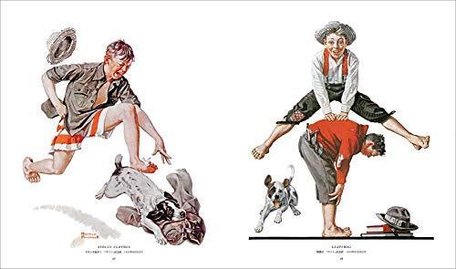 Norman Rockwell cover art book 