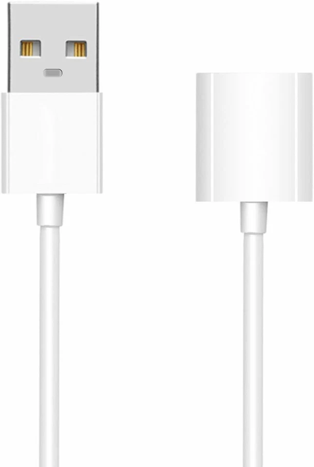 TechMatte Flexible Charging Adapter Cable for Apple Pencil (5 Feet, White) - Image 4 of 4