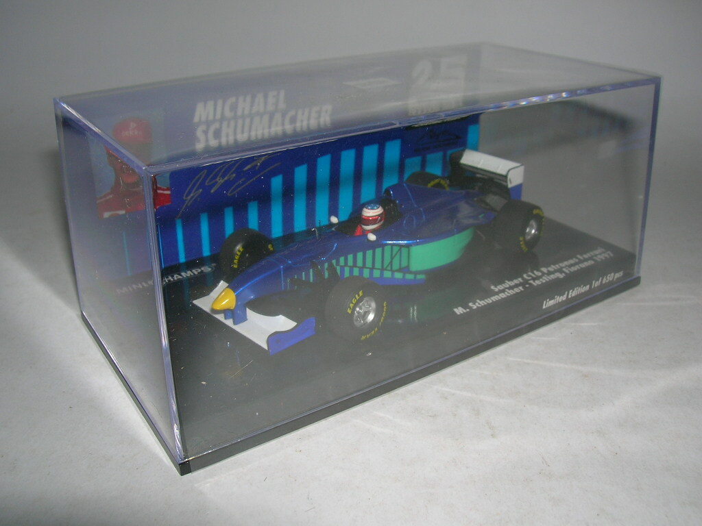 Miniature Sauber C16 Petronas Ferrari F1 1997 Minichamps 1/43
