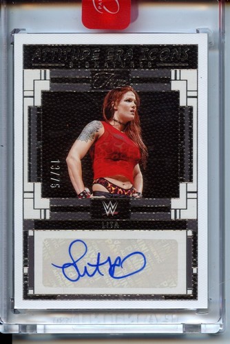 Lita #AE-LTA 2024 Panini Three Count WWE Attitude Era Icons Signature card