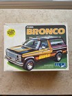 MPC 1982 FORD BRONCO 4X4 MODEL KIT *Special Golden Wheels Bonus - Open Box
