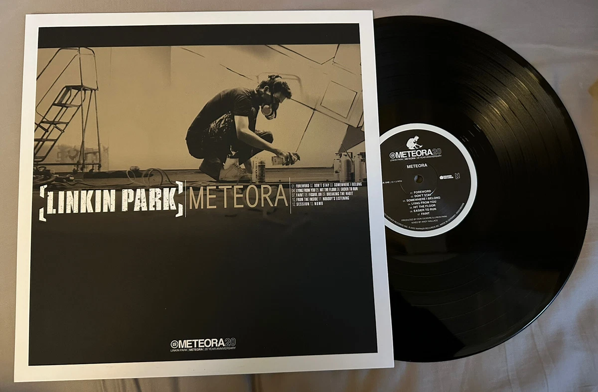 Linkin Park Meteora Vinyl Record | From The 20th Anniversary Deluxe Bundle
