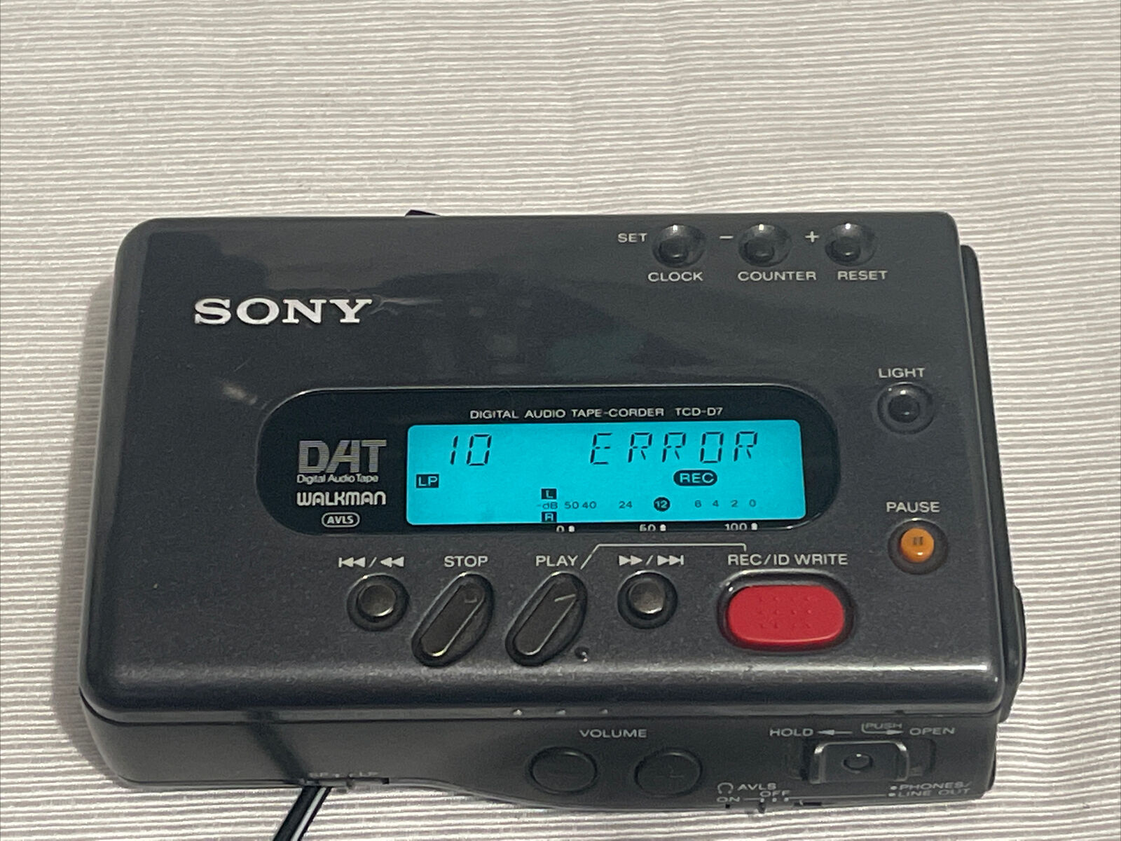 SONY DAT ウォークマン WALKMAN TCD-D7