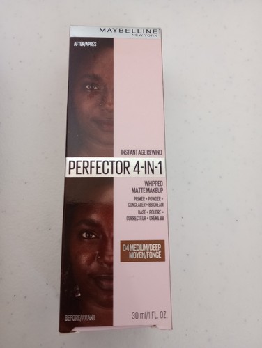 2 ~ Maybelline Instant Age Rewind Perfector 4-In-1 Matte Makeup # 04 Medium/Deep - Picture 2 of 2