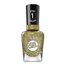 Sally Hansen Miracle Gel 777 Glitter Nail Polish Long Lasting No UV Lamp