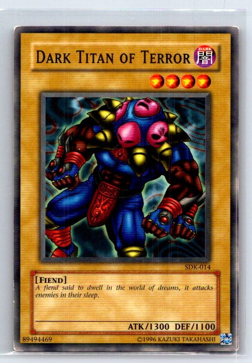 Dark Titan of Terror SDK-014 Starter Deck: Kaiba Yu-Gi-Oh Unlimited LP