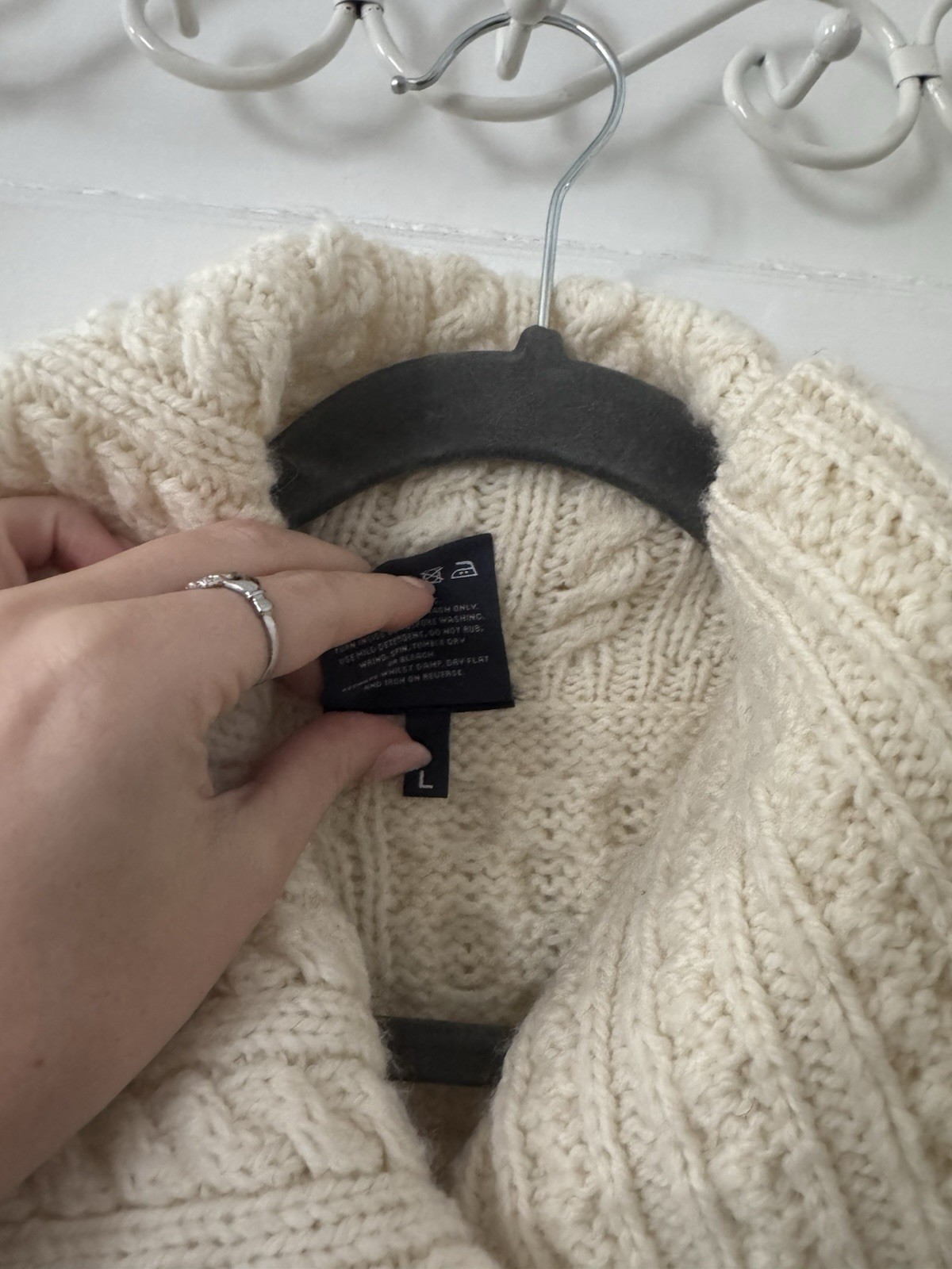Aran Wool Sweater - image 4