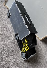 Chad Valley Black Truck Car Transporter 18" Carry Case Storage Toy