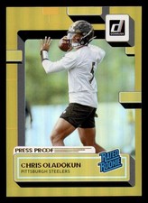 2022 Donruss Football Press Proof Premium Set Break Front & Back Scans #201-400