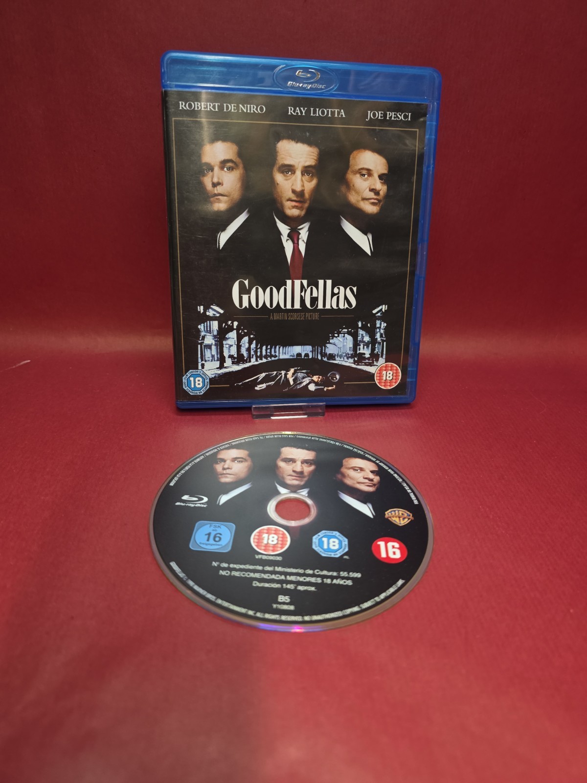 Goodfellas Blu-Ray (2007) Scorsese (DIR) cert 18