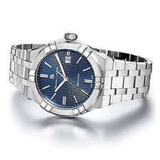 Unused MAURICE LACROIX Aikon AI6007-SS002-430-1 Blue Automatic Men Watch in Box 3