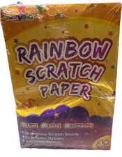 FunnyB G Rainbow Scratch Paper For Kids Art 3 