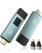 Wireless Hdmi Transmitter/Receiver, HD Extender Plug & Play Portable 2.4G/5G