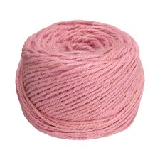 Natural Jute Rope 328 Feet 3mm, Colored Twine for Jute Rope Pink