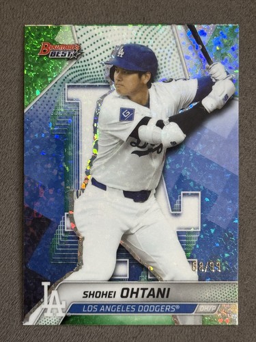 2025 Bowman's Best - Shohei Ohtani #46 Green Mini-Diamond Refractor /99