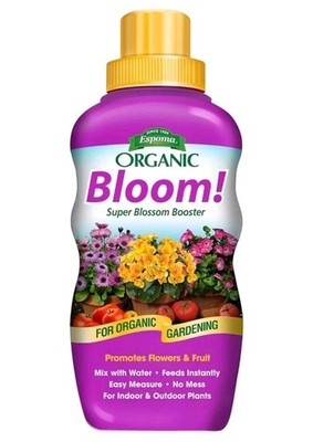 Espoma Organic Bloom Blossom Booster Plant Food 16oz Liquid Concentrate Fertiliz