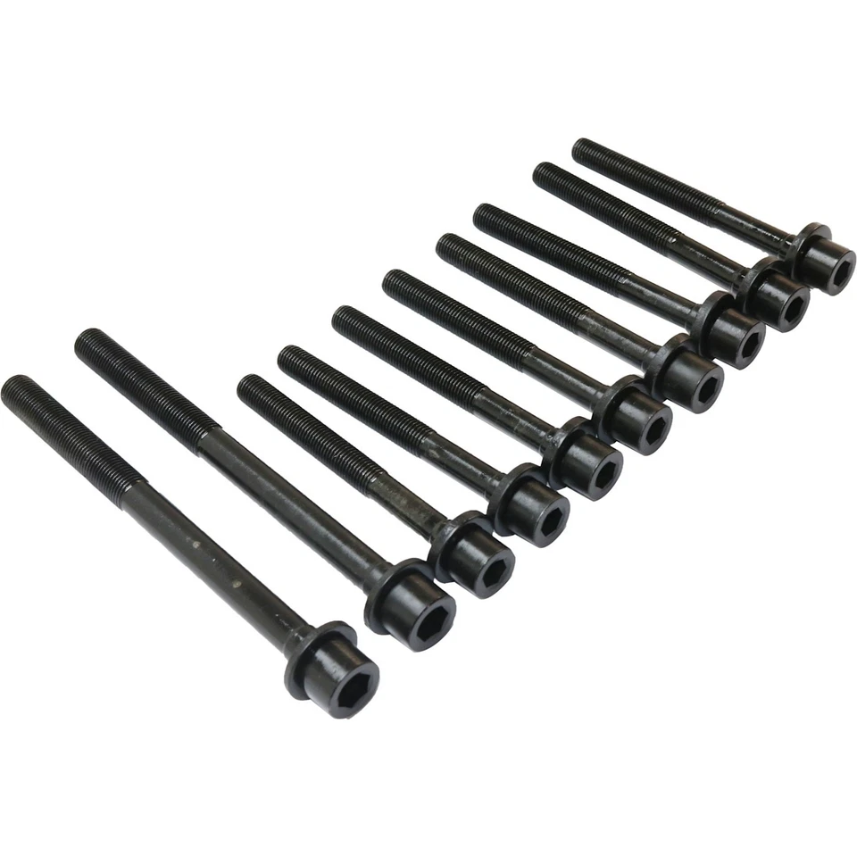 Juego de 10 pernos de culata para Hyundai Elantra Kia Soul Sportage Spectra Foto 2 de 4
