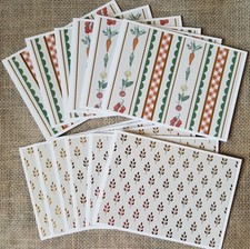 Harvest Set of 12 Blank Note Cards Greeting S...