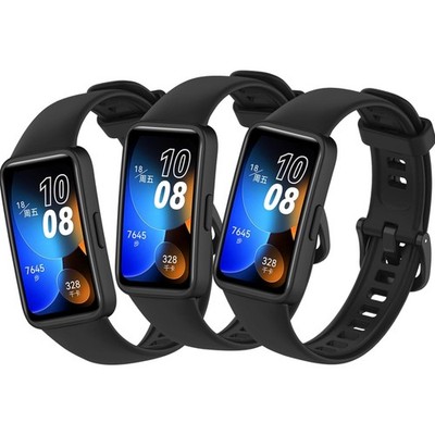 Silikon Armband Huawei Band 8 9 10 Ersatzarmband Sport breit