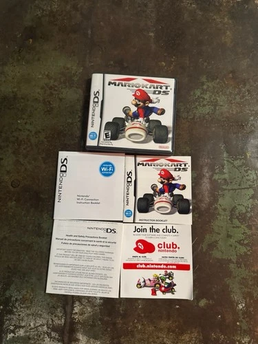 Case and Manual Only NO GAME Mario Kart DS Nintendo DS Authentic