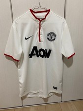 Nike M.U. 2012-13 Away Jersey M White Fan edition - Men's
