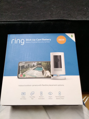 Ring Stick Up Cam Battery HD Security Camera (3rd Generation) with two-way talk - White for sale online | eBay Ring Stick Up Cam Battery HD Security Camera (3rd Generation) with two-way talk - White for sale online | eBay