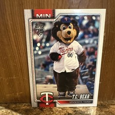 2026 Topps Series 1 Celebration Minnesota Twins TC Bear Mascot  #M-10
