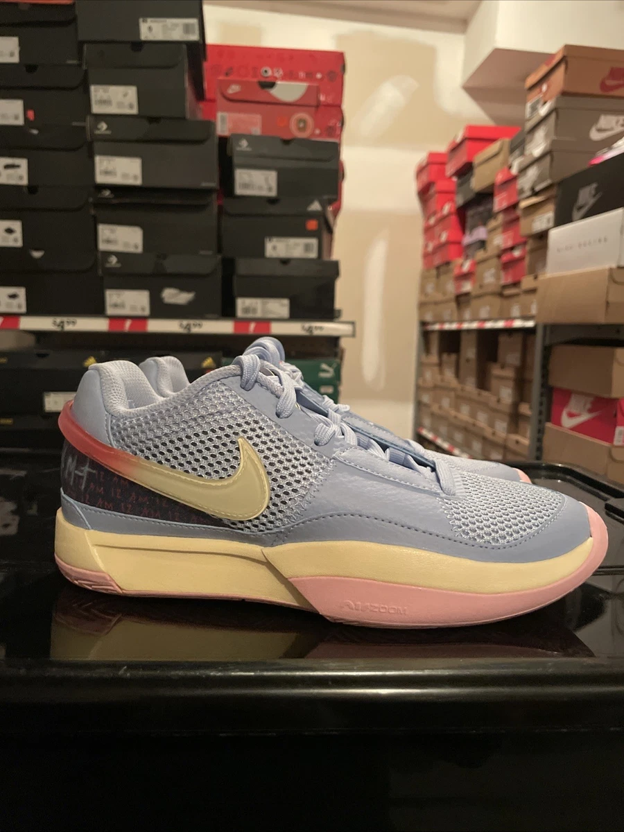 Nike Ja 1 Day One Cobalt Bliss Citron Tint Size DR8785-400  display picture 3