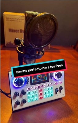 Hicall C100PRO-P15: El Mesclador de Audio Ideal Perfecto Para Streaming Y Musica