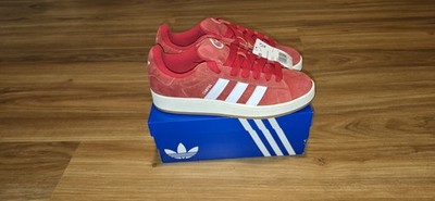 Adidas Campus Red Size 11.5m 12.5w Brand New With Box Retail $83