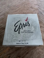 Vintage Max Factor Epris Perfumed Dusting Powder 