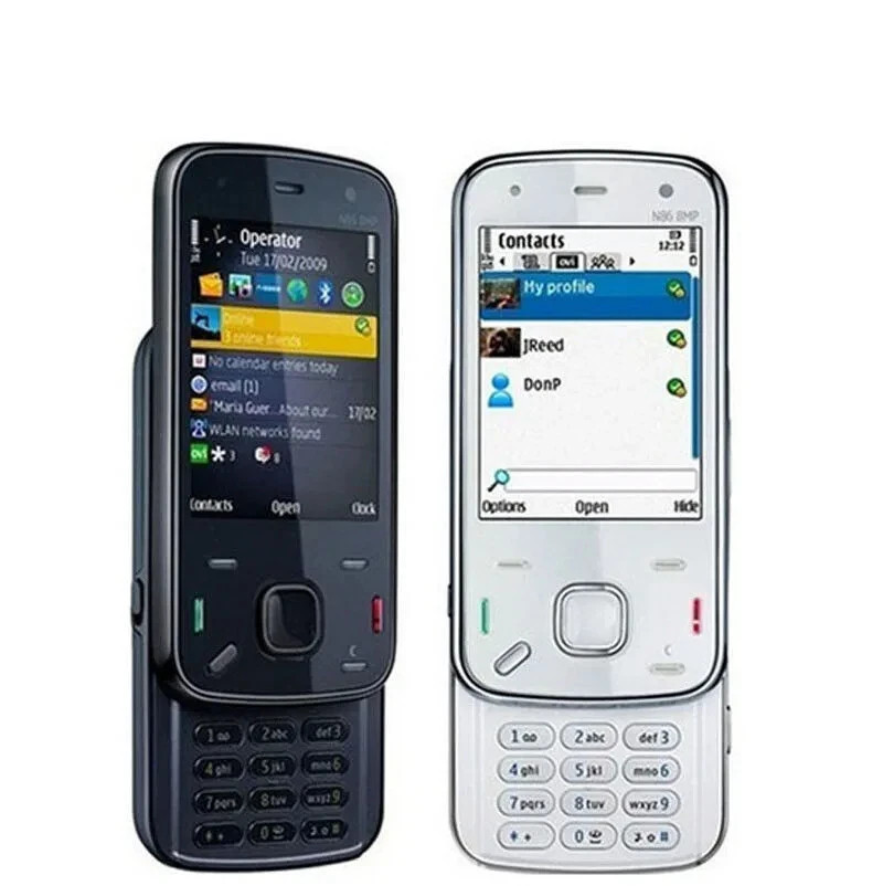 Nokia N86 ホワイト RM-486 式携帯電話 本体 Original Unlocked Nokia N86 8MP Mobile Phone 3G HSDPA 900 / 2100