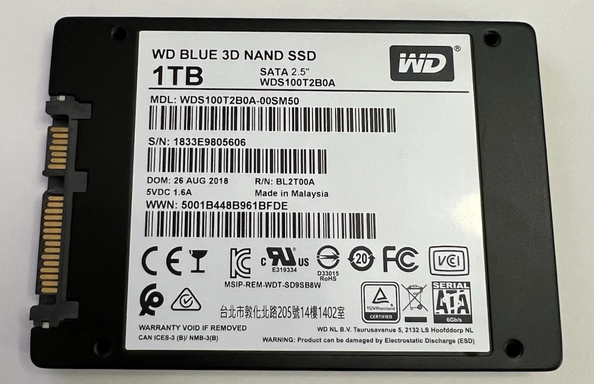 Western Digital SATA III 1 TB Solid State Drives for sale | eBay