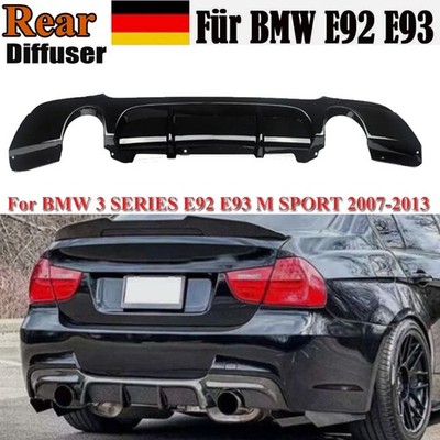 Sport-Performance Heckdiffusor Schwarz für BMW E92 E93 335i 335d M Paket DE