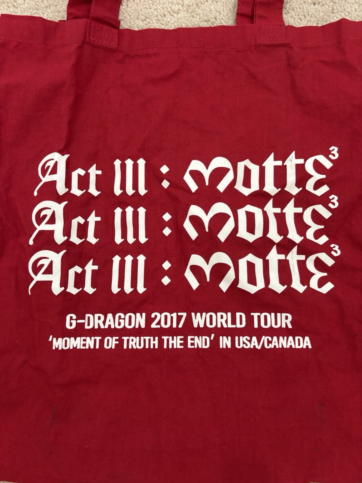 G-dragon act iii motte - Gem