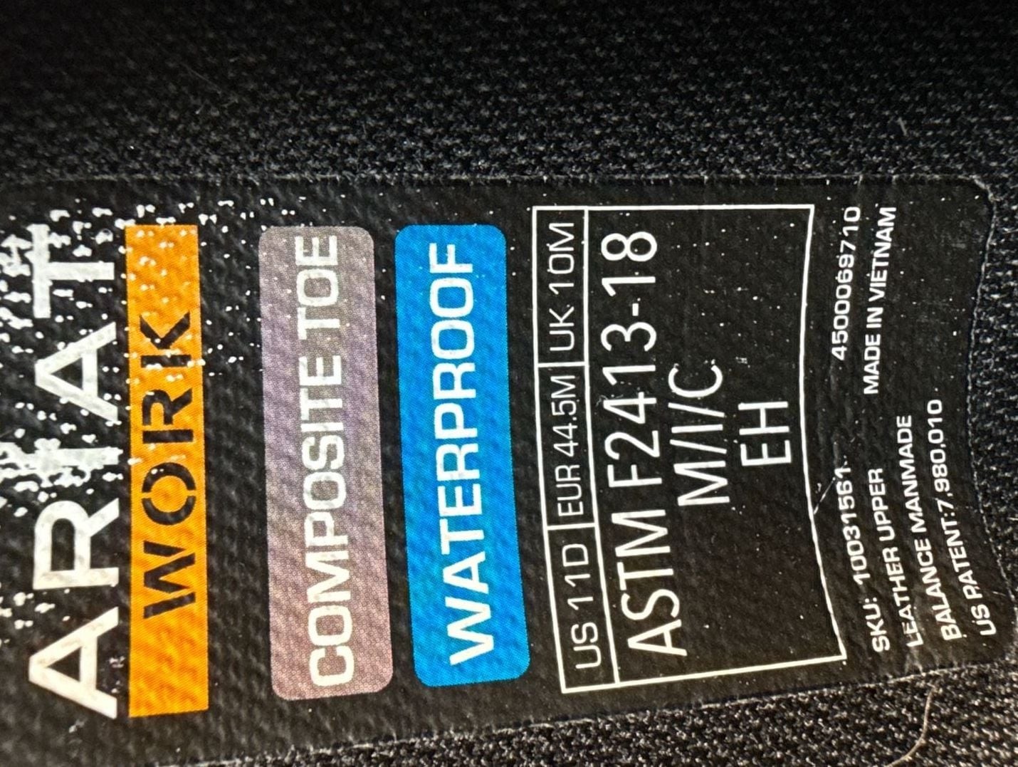 WorkHog Wide Square Toe VentTEK Composite Toe Wor… - image 7