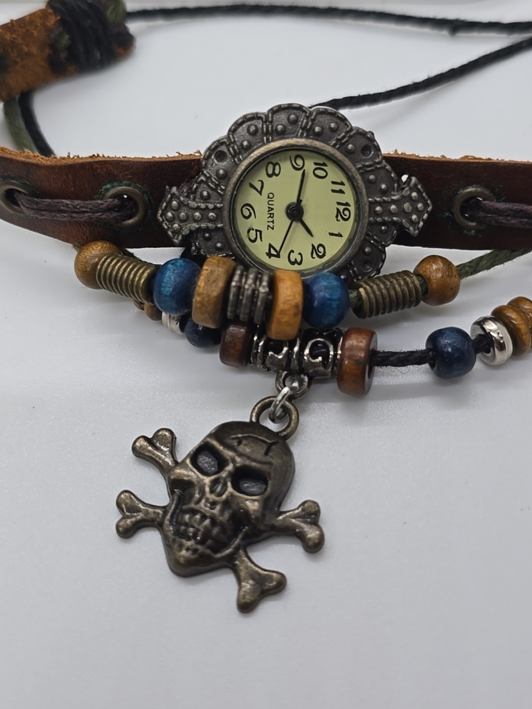 Vitage-style Multi-layer Leather Wrap Bracelet Wa… - image 4