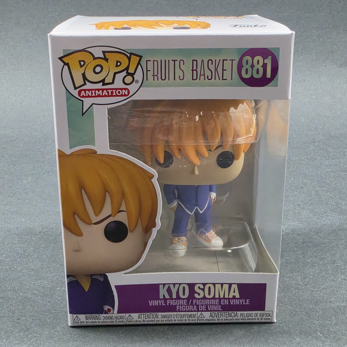 Funko Pop Animation Fruits Basket Kyo Soma Sohma #881 With Pop