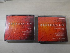Beethoven Symphonies Numbers 1-10 CD 1996 5 Disc Set Chandos Cracks in the Case