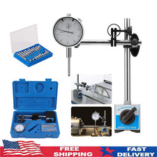 Dial Indicator with Magnetic Base Holder Differential Backlash Gauge 0-1.0" Test