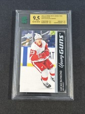2021-22 UD Hockey Lucas Raymond Young Guns Rookie Card Graded/Slabbed 9.5!!!