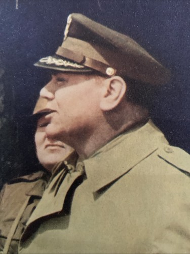 Tarjeta de vestíbulo original The Dirty Dozen 1967 con Lee Marvin y Ernest Borgnine - Imagen 3 de 10