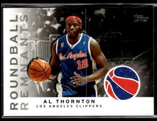 2009-10 Topps #RR-AT Al Thornton Roundball Remnants MEM 3203J