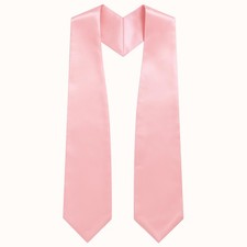 Pink Graduation Stole - Pink College High School Stoles