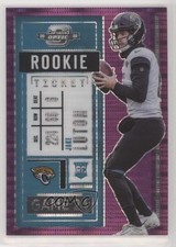 2020 Contenders Optic Rookie Ticket Purple Pulsar Prizm 10/21 Jake Luton #90 h3a