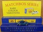 OLD VINTAGE LESNEY MATCHBOX # 46 MORRIS MINOR 1000 BLUE